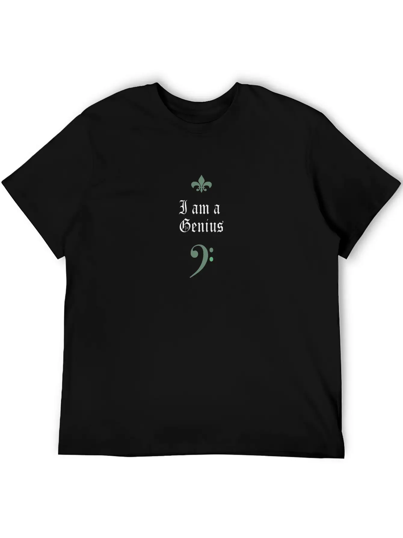 Genius Style Unisex Casual T-Shirt – Clean Design For Daily Comfort
