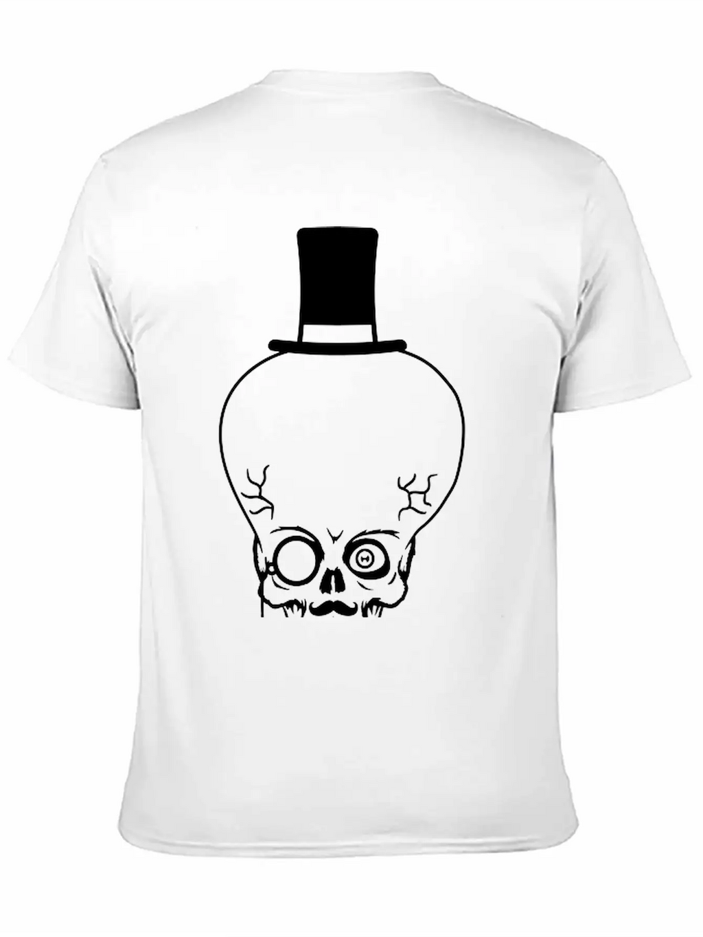 Gentlemen Rich Sir Mustache Mustache Cylinder Hat Unisex Casual T-Shirt – Clean Design For Daily Comfort