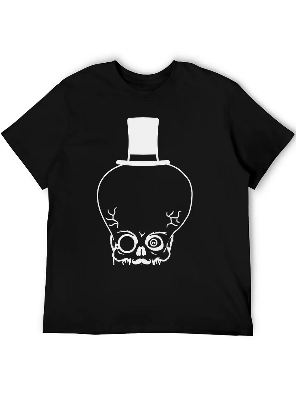 Gentlemen Rich Sir Mustache Mustache Cylinder Hat Unisex Casual T-Shirt – Clean Design For Daily Comfort