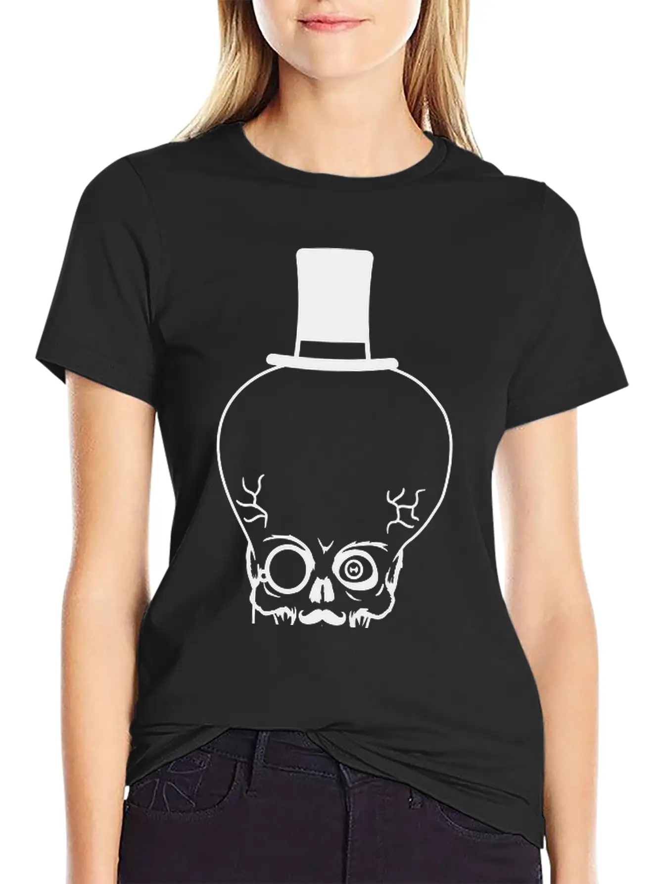 Gentlemen Rich Sir Mustache Mustache Cylinder Hat Unisex Casual T-Shirt – Clean Design For Daily Comfort