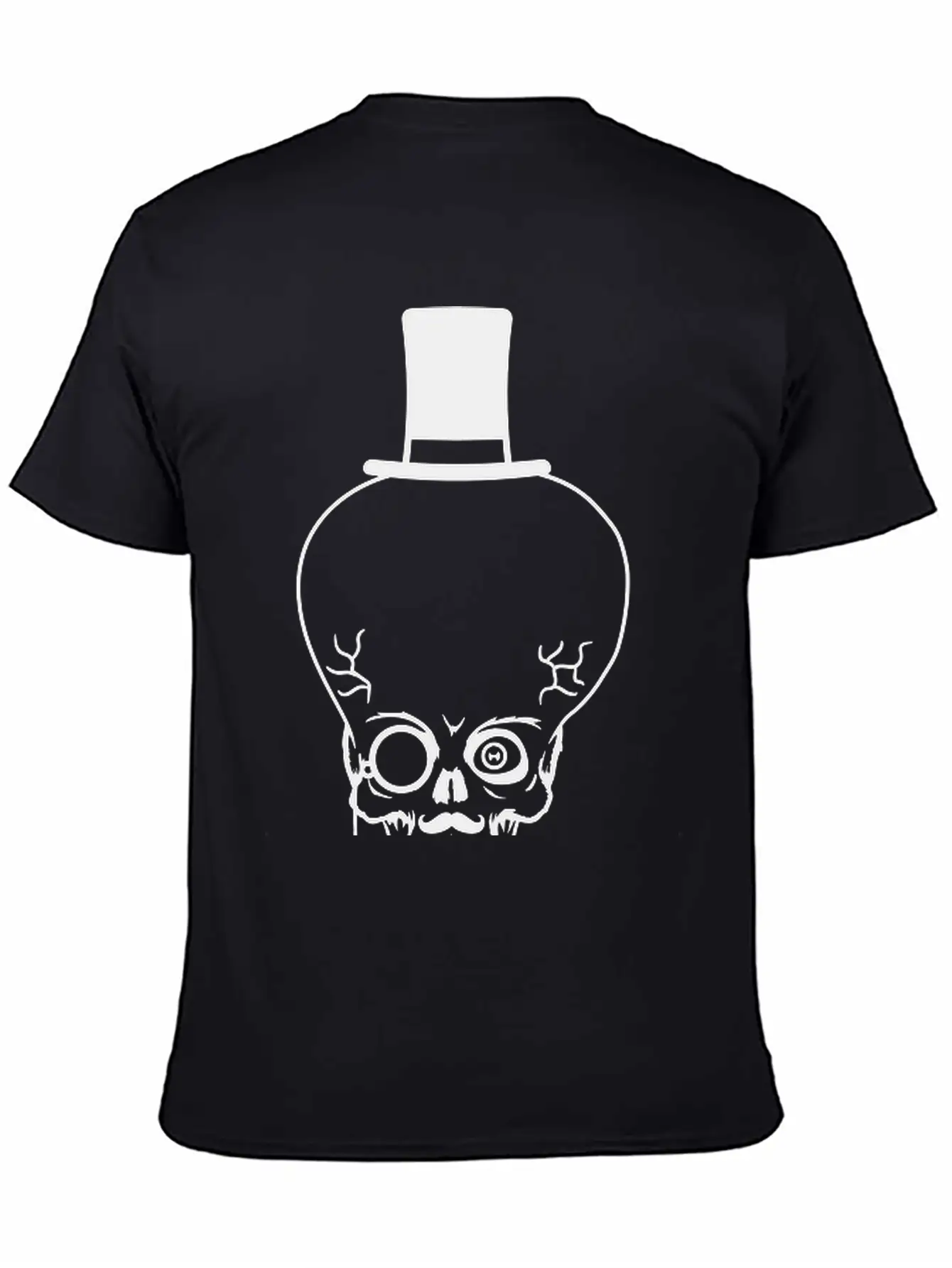 Gentlemen Rich Sir Mustache Mustache Cylinder Hat Unisex Casual T-Shirt – Clean Design For Daily Comfort