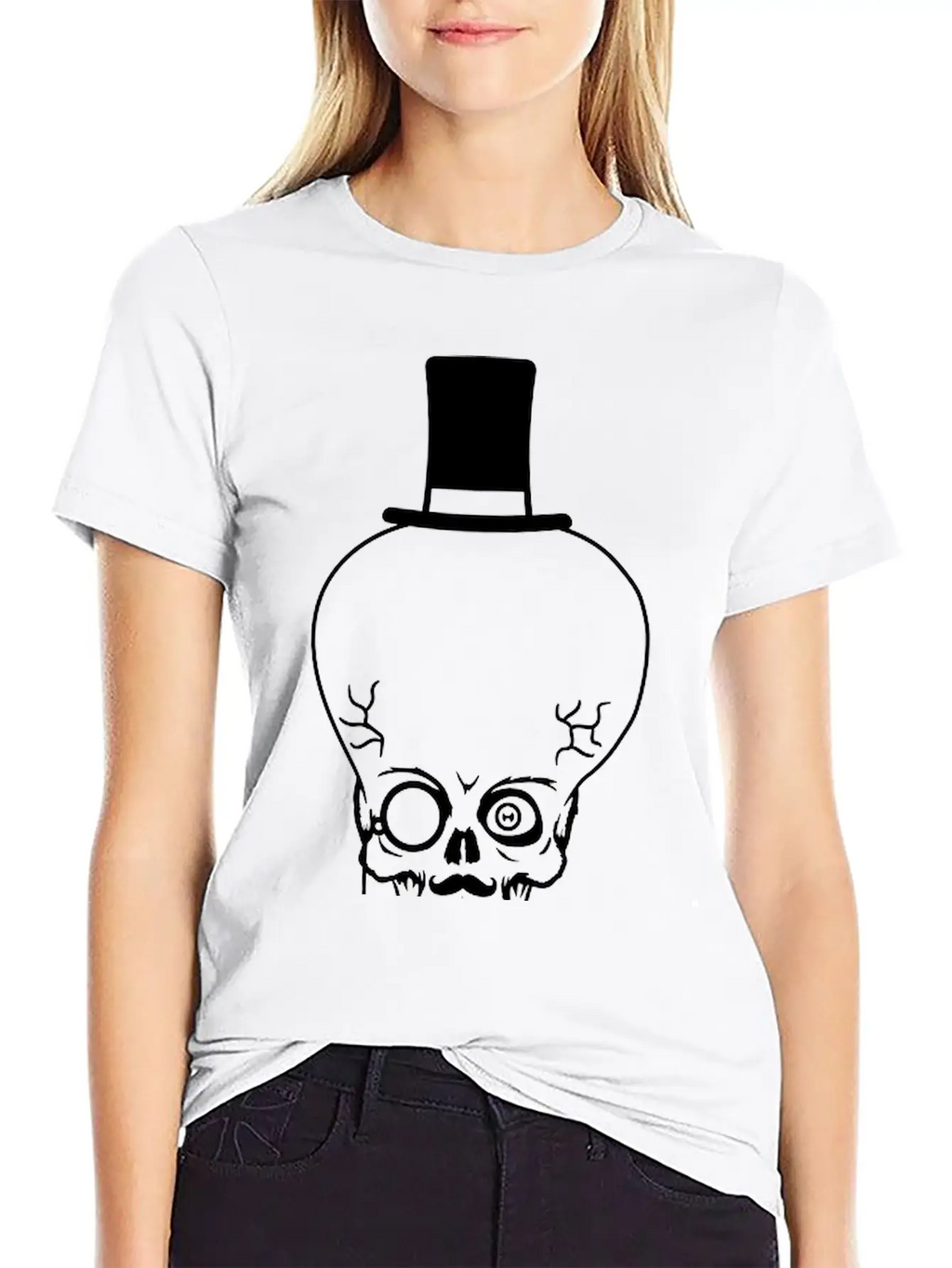 Gentlemen Rich Sir Mustache Mustache Cylinder Hat Unisex Casual T-Shirt – Clean Design For Daily Comfort