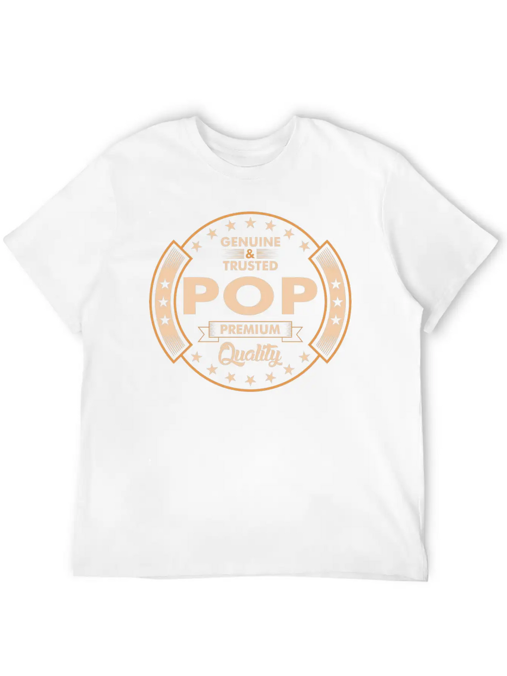 Genuine And Trusted Pop Premium Quality Unisex Short Sleeve Soft Cotton T-Shirt – Casual Everyday Wear