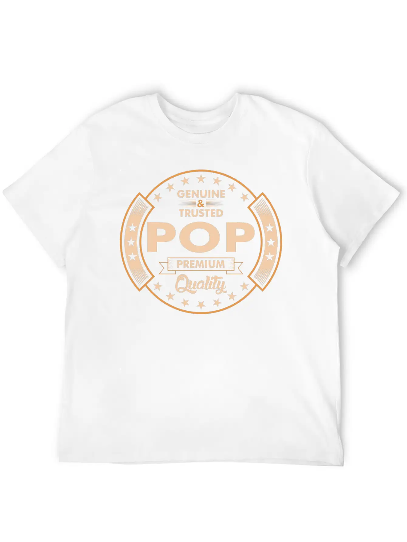 Genuine And Trusted Pop Premium Quality Unisex Short Sleeve Soft Cotton T-Shirt – Casual Everyday Wear