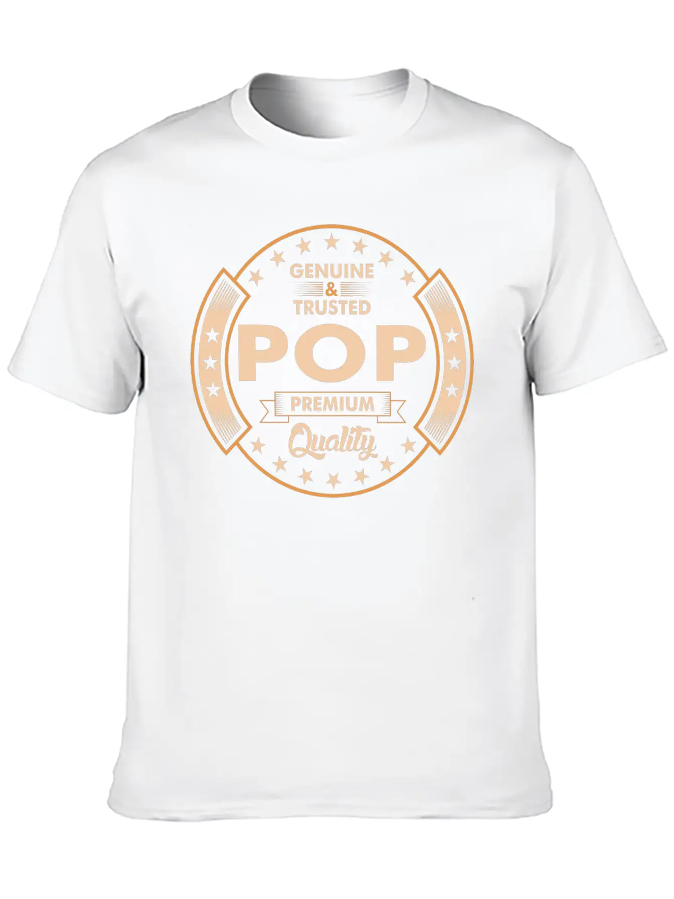 Genuine And Trusted Pop Premium Quality Unisex Short Sleeve Soft Cotton T-Shirt – Casual Everyday Wear