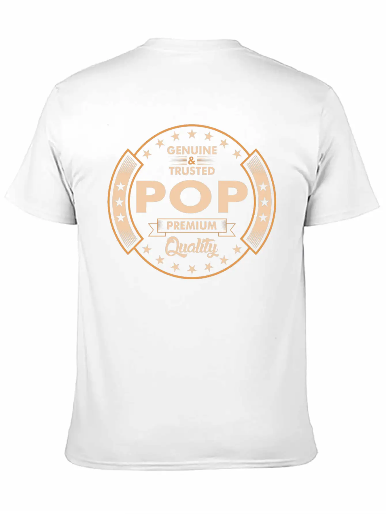 Genuine And Trusted Pop Premium Quality Unisex Short Sleeve Soft Cotton T-Shirt – Casual Everyday Wear