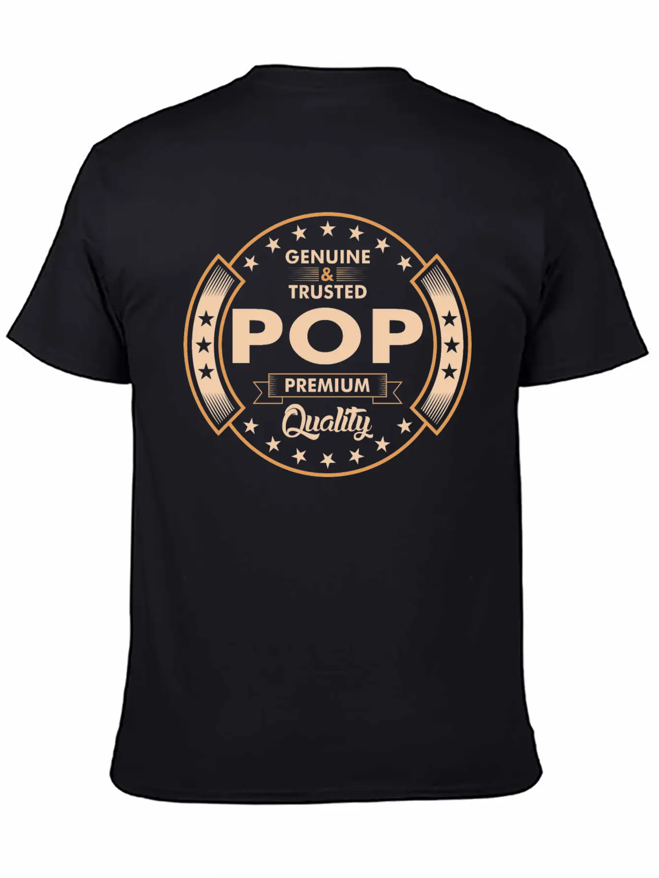Genuine And Trusted Pop Premium Quality Unisex Short Sleeve Soft Cotton T-Shirt – Casual Everyday Wear