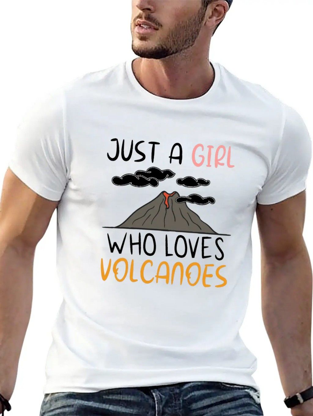 Geologist Volcano Geology Rock Hunter Rock Hunting Stylish Everyday T-Shirt – Unisex Basic Cotton Tee