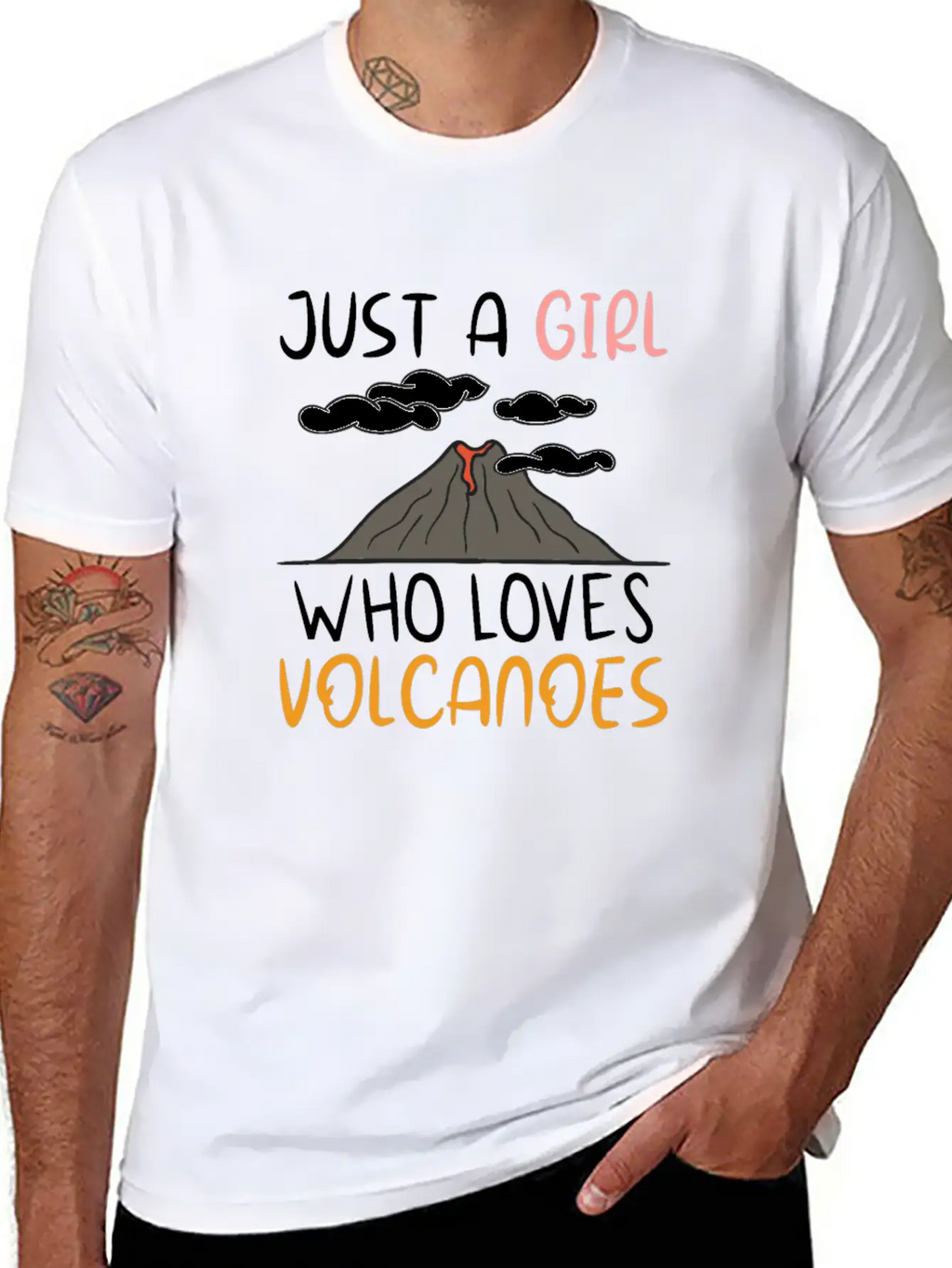 Geologist Volcano Geology Rock Hunter Rock Hunting Stylish Everyday T-Shirt – Unisex Basic Cotton Tee
