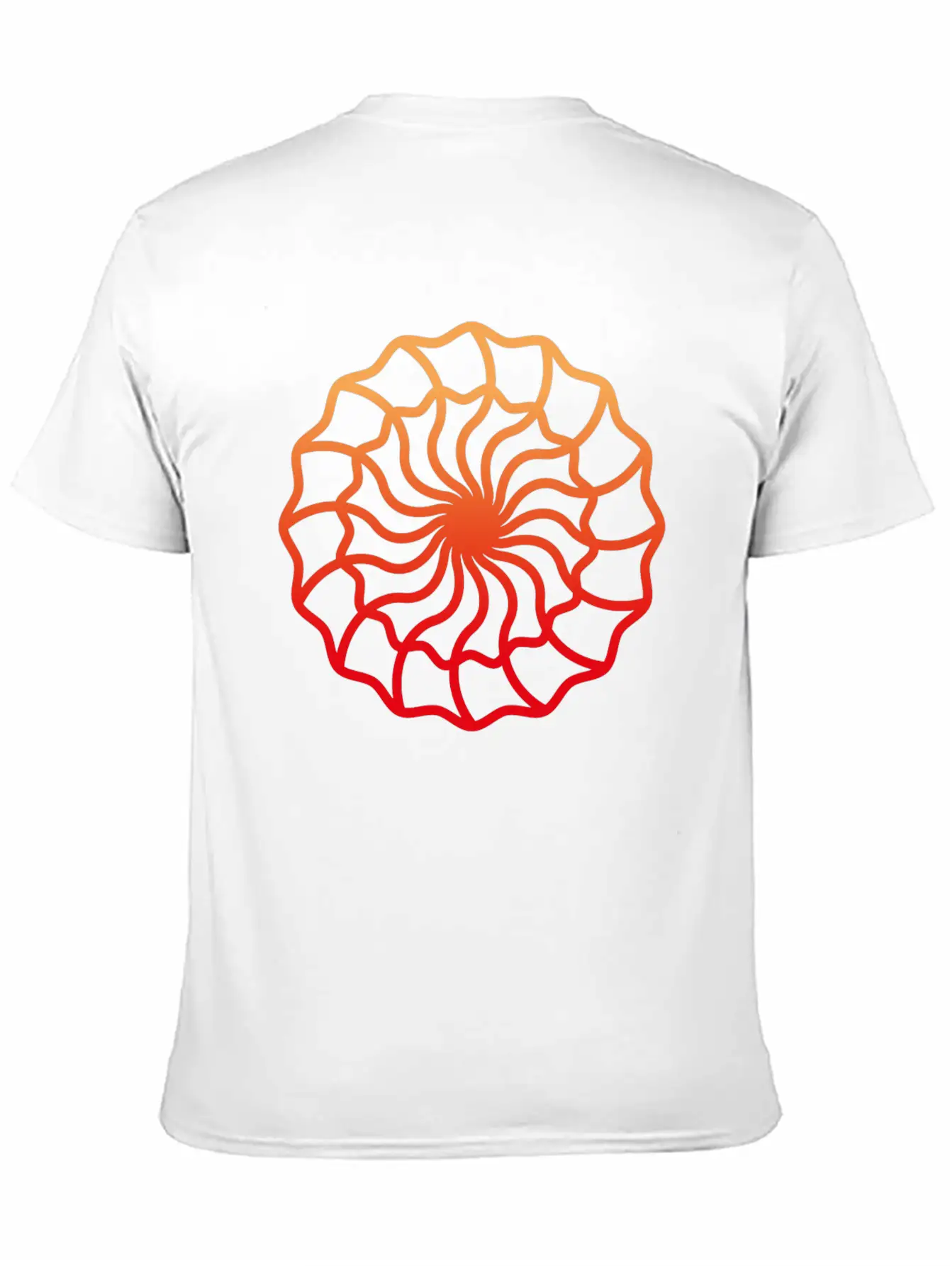 Geometry Color Circle Illusion 03 Classic Fit Graphic Tee For Daily Comfort – Unisex Cotton Shirt