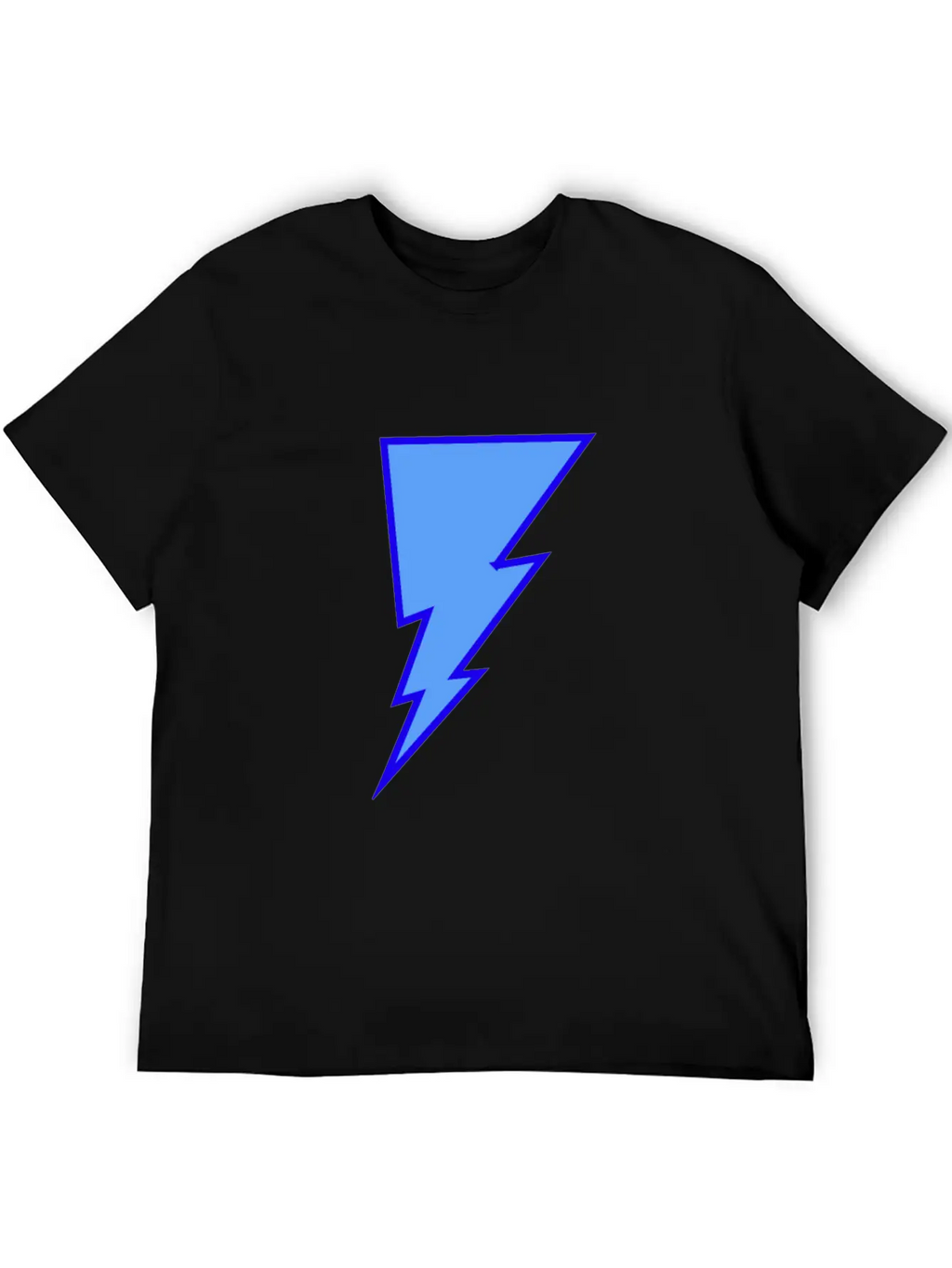George_the_GOD LightningBolt Stylish Everyday T-Shirt – Unisex Basic Cotton Tee