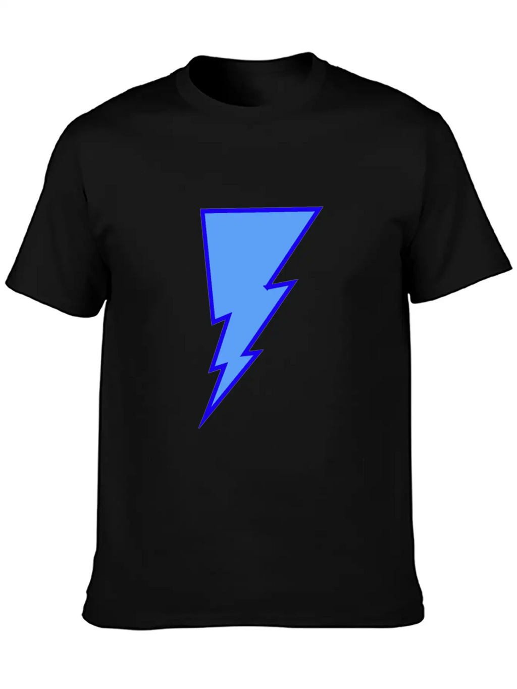 George_the_GOD LightningBolt Stylish Everyday T-Shirt – Unisex Basic Cotton Tee