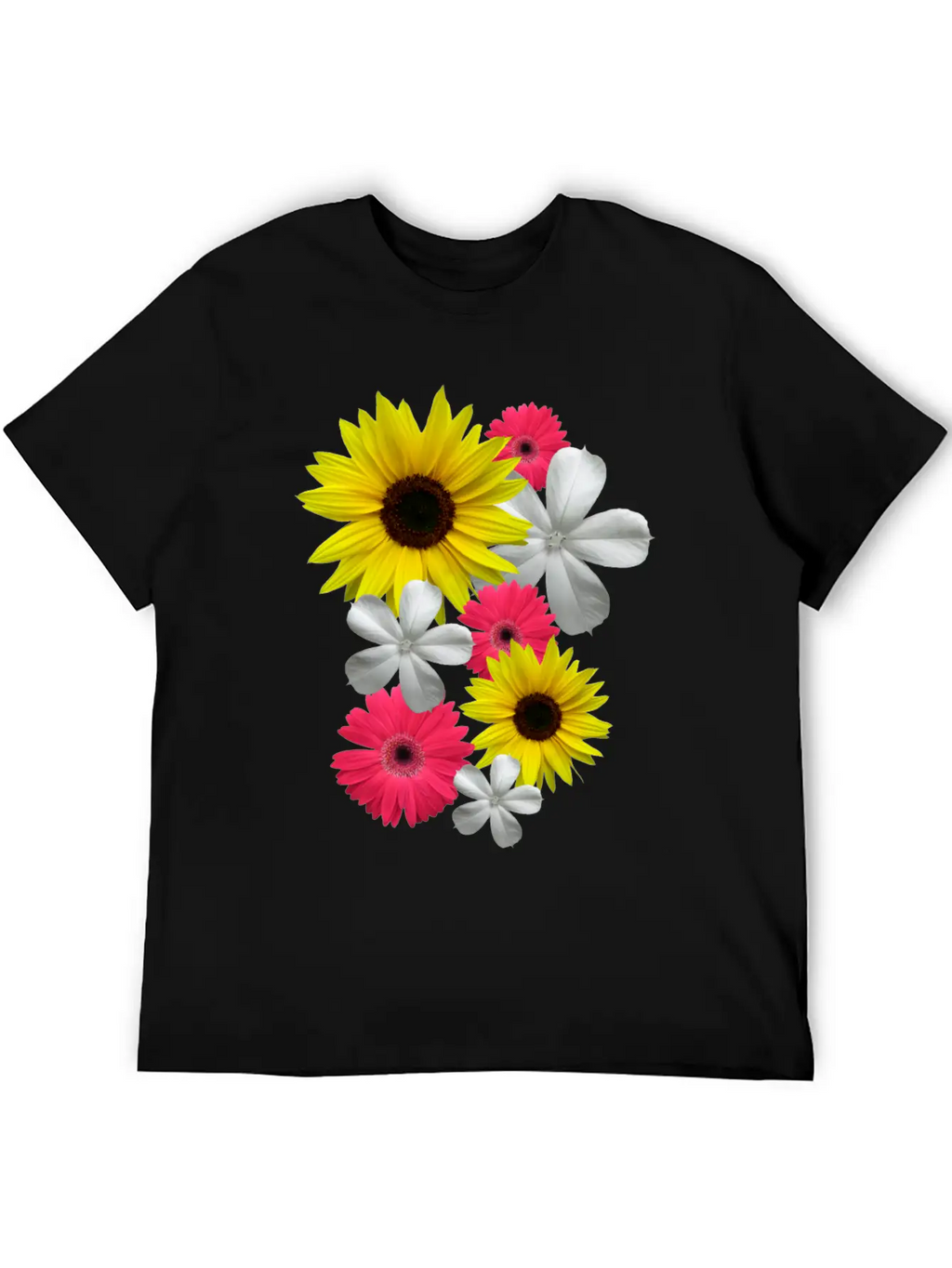 Gerbera Bloom Flower Gerberas Sunflower Floral Classic Fit Graphic Tee For Daily Comfort – Unisex Cotton Shirt