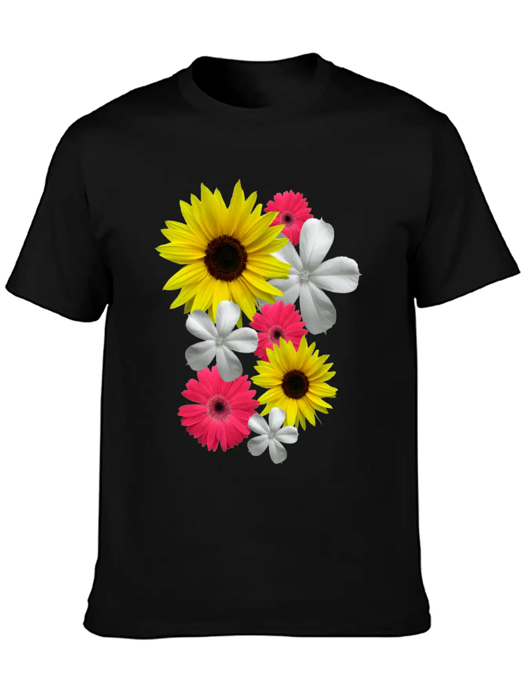 Gerbera Bloom Flower Gerberas Sunflower Floral Classic Fit Graphic Tee For Daily Comfort – Unisex Cotton Shirt