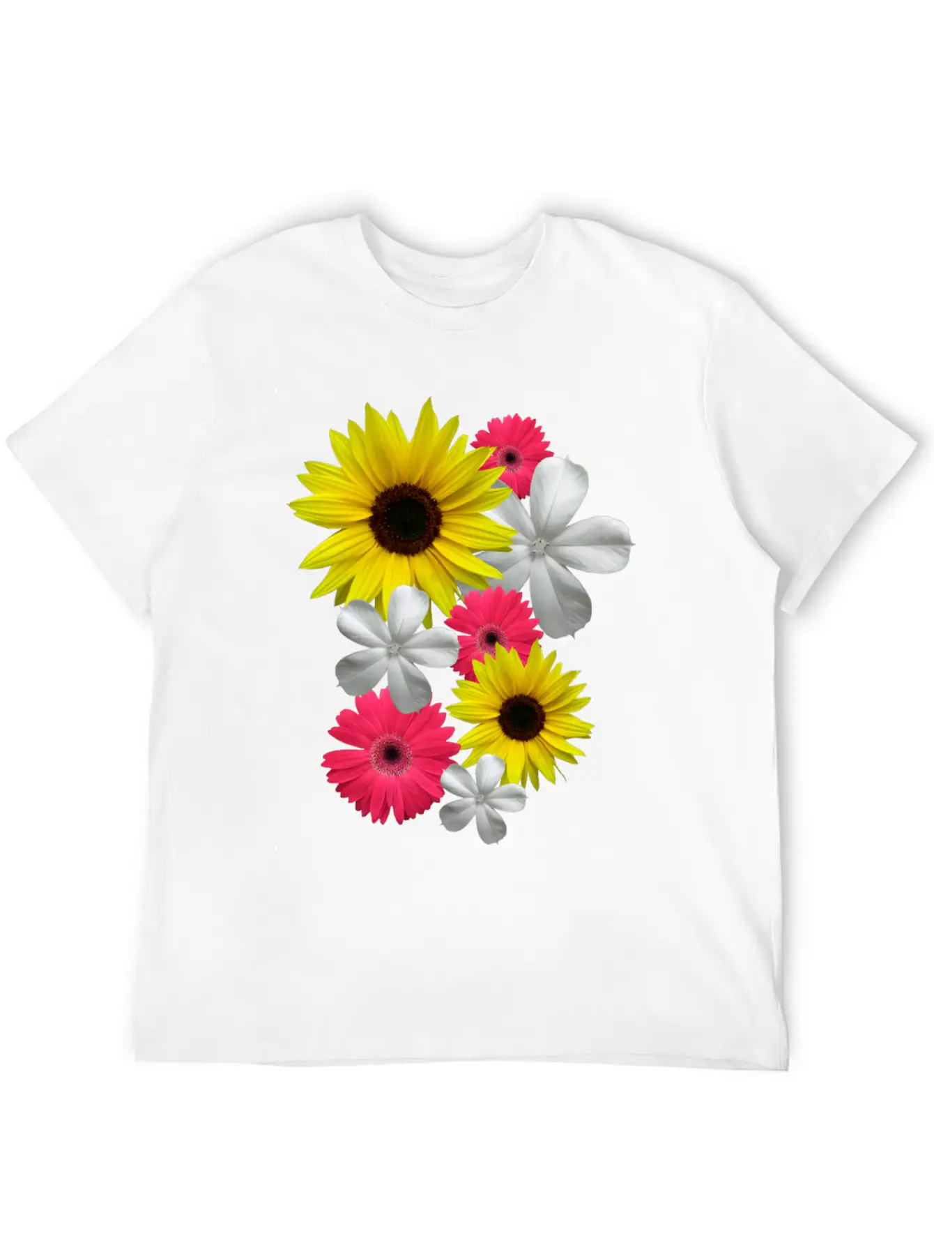 Gerbera Bloom Flower Gerberas Sunflower Floral Classic Fit Graphic Tee For Daily Comfort – Unisex Cotton Shirt