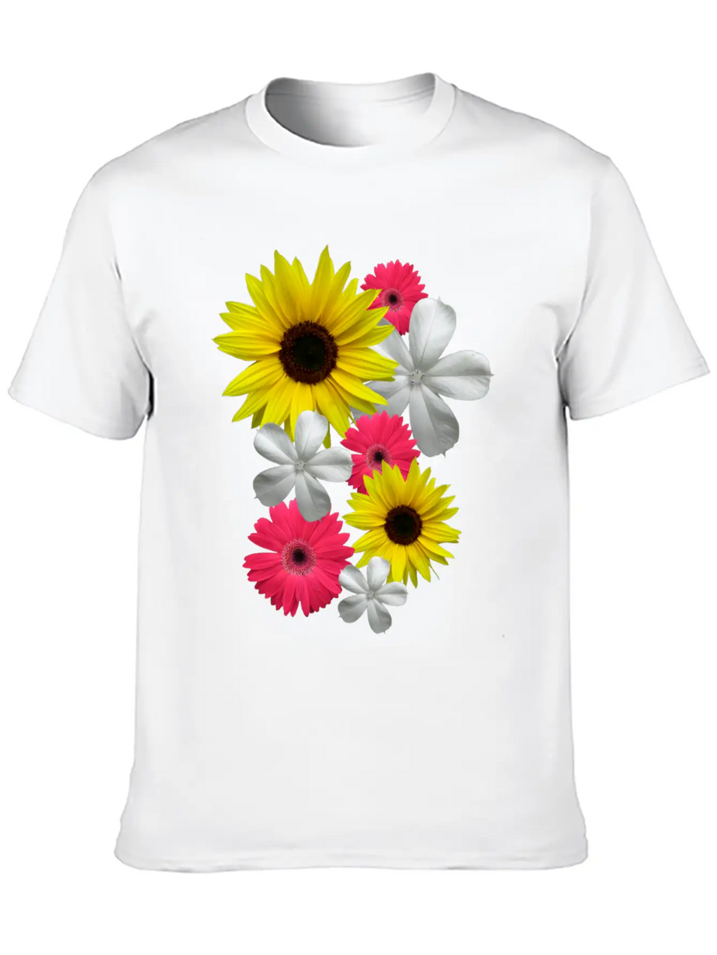 Gerbera Bloom Flower Gerberas Sunflower Floral Classic Fit Graphic Tee For Daily Comfort – Unisex Cotton Shirt