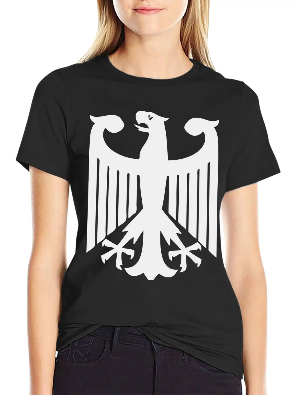 German Eagle Unisex Short Sleeve Soft Cotton T-Shirt – Casual Everyday Wear