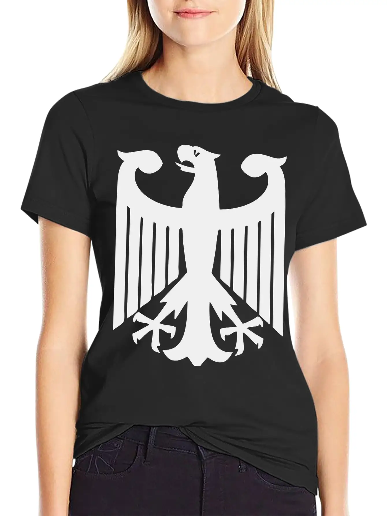 German Eagle Unisex Short Sleeve Soft Cotton T-Shirt – Casual Everyday Wear
