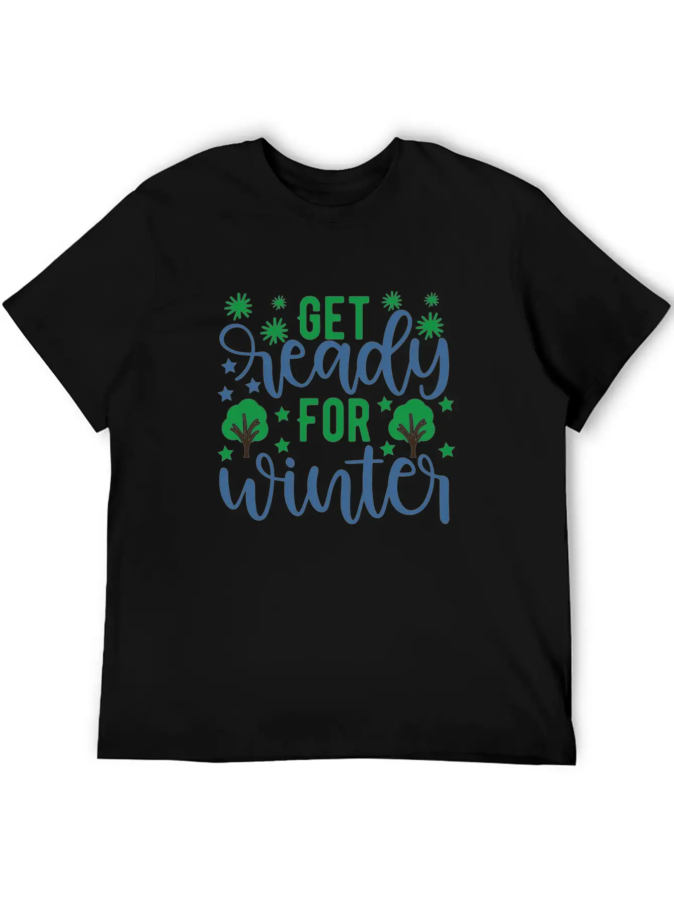 Get Ready For Winter Breathable Soft Cotton T-Shirt – Timeless Casual Look