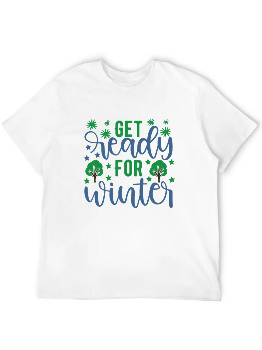 Get Ready For Winter Breathable Soft Cotton T-Shirt – Timeless Casual Look