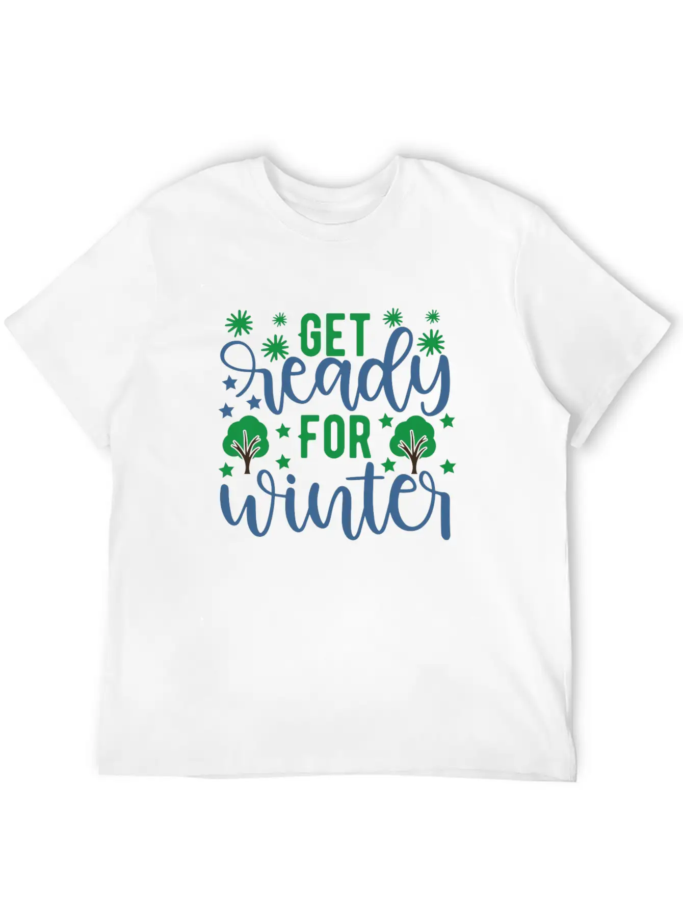 Get Ready For Winter Breathable Soft Cotton T-Shirt – Timeless Casual Look