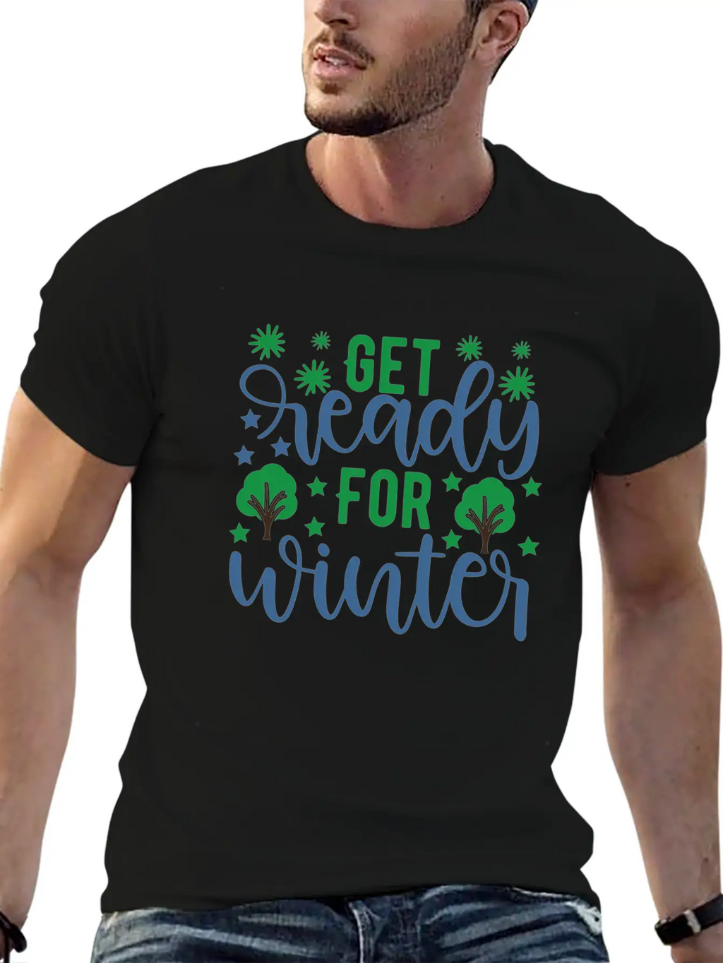Get Ready For Winter Breathable Soft Cotton T-Shirt – Timeless Casual Look