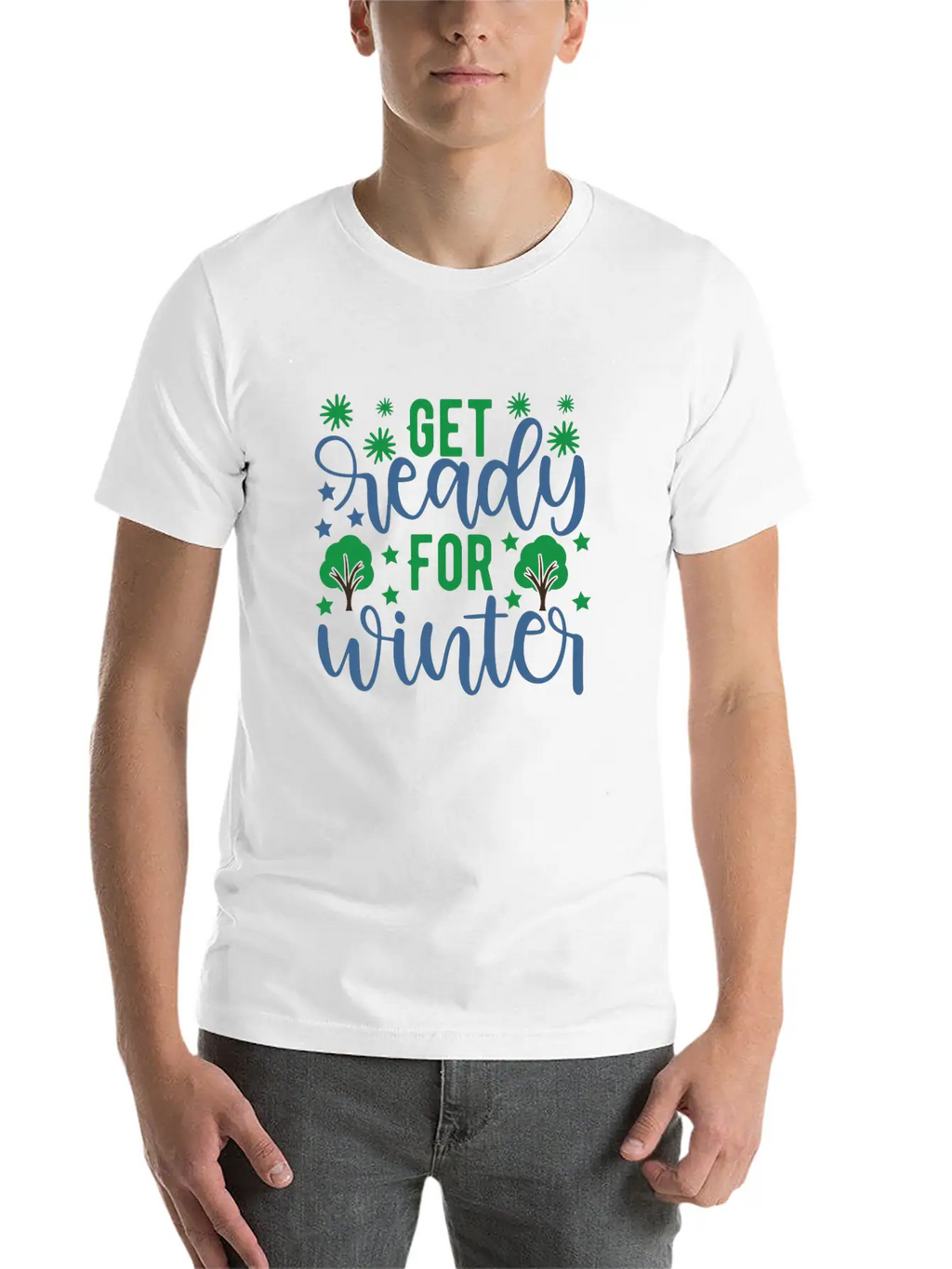 Get Ready For Winter Breathable Soft Cotton T-Shirt – Timeless Casual Look