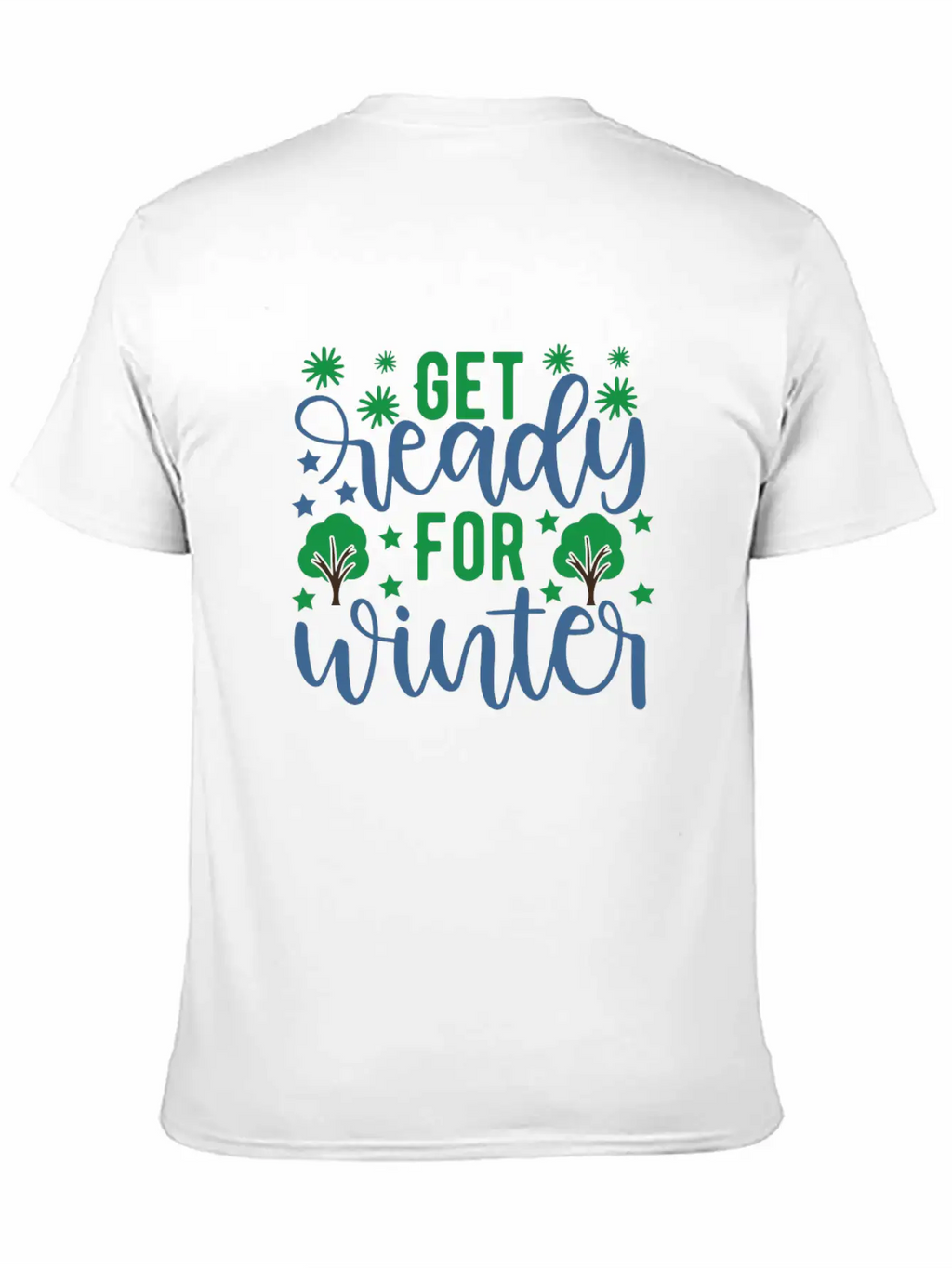 Get Ready For Winter Breathable Soft Cotton T-Shirt – Timeless Casual Look