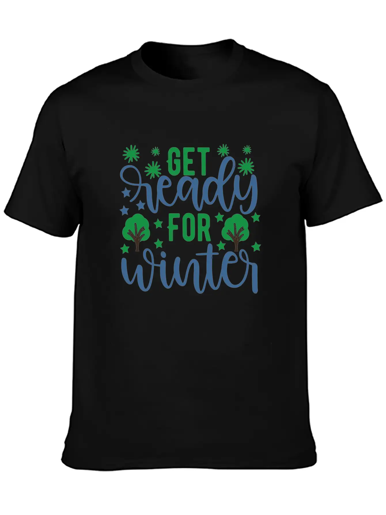 Get Ready For Winter Breathable Soft Cotton T-Shirt – Timeless Casual Look