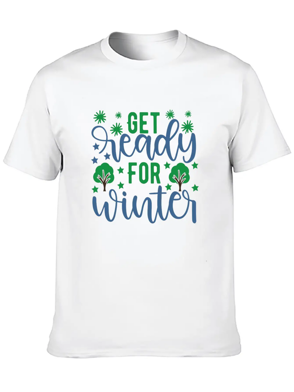 Get Ready For Winter Breathable Soft Cotton T-Shirt – Timeless Casual Look