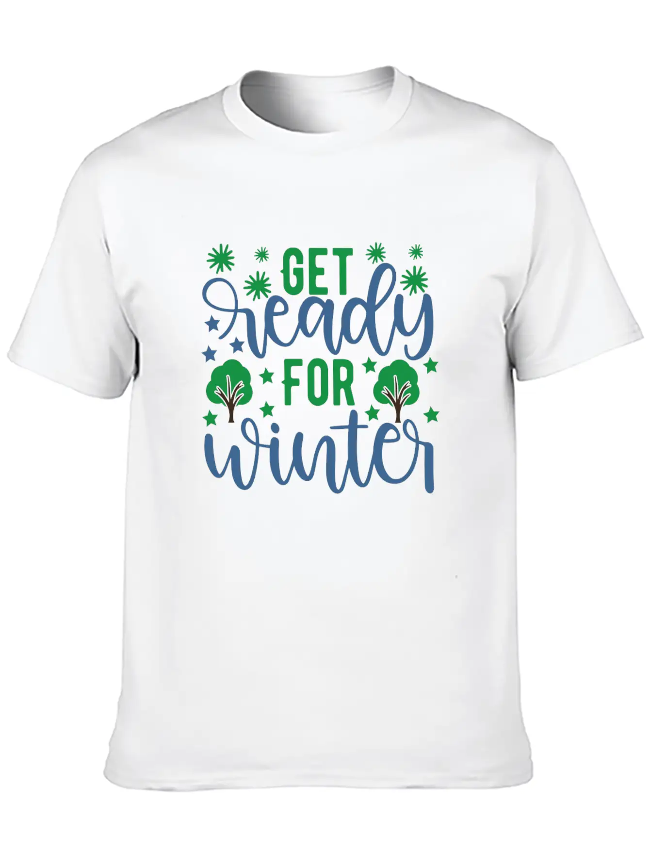 Get Ready For Winter Breathable Soft Cotton T-Shirt – Timeless Casual Look