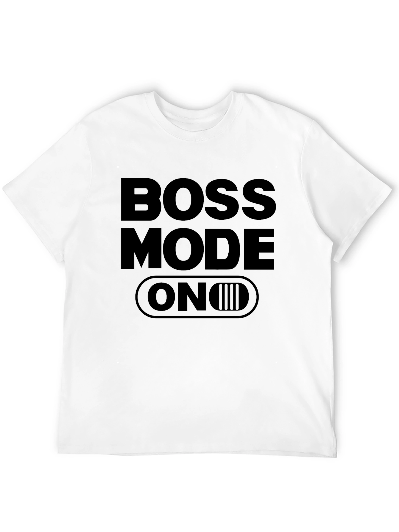 Boss Mode ON Black T-Shirt