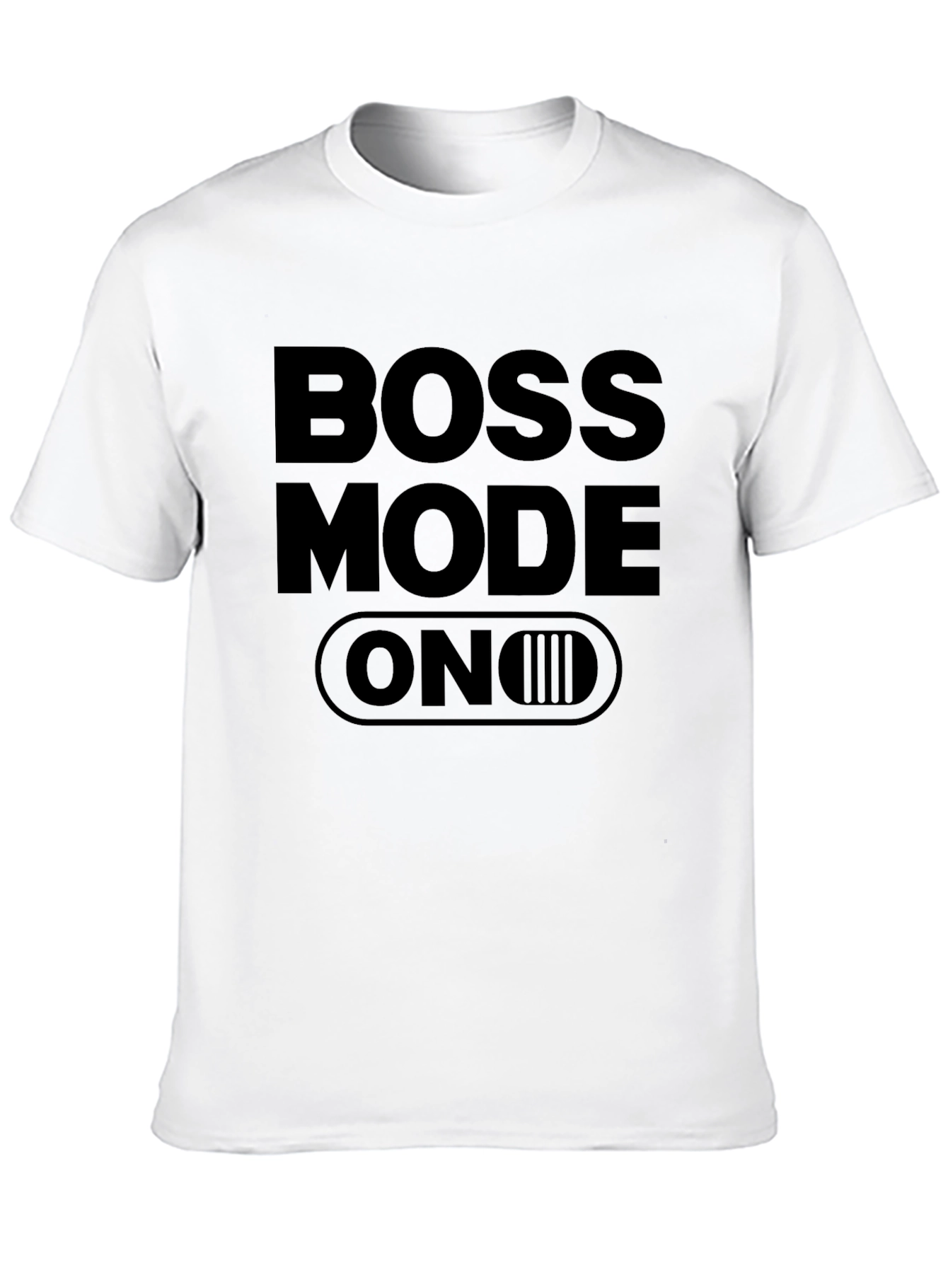 Boss Mode ON Black T-Shirt