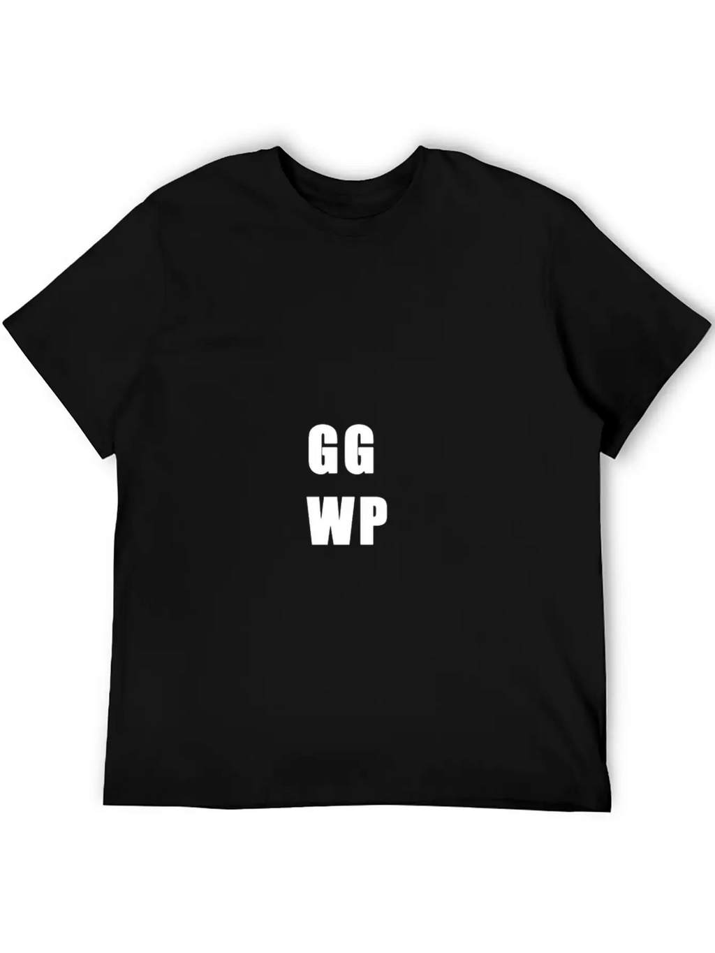 GG WP Weiss Unisex Casual T-Shirt – Clean Design For Daily Comfort