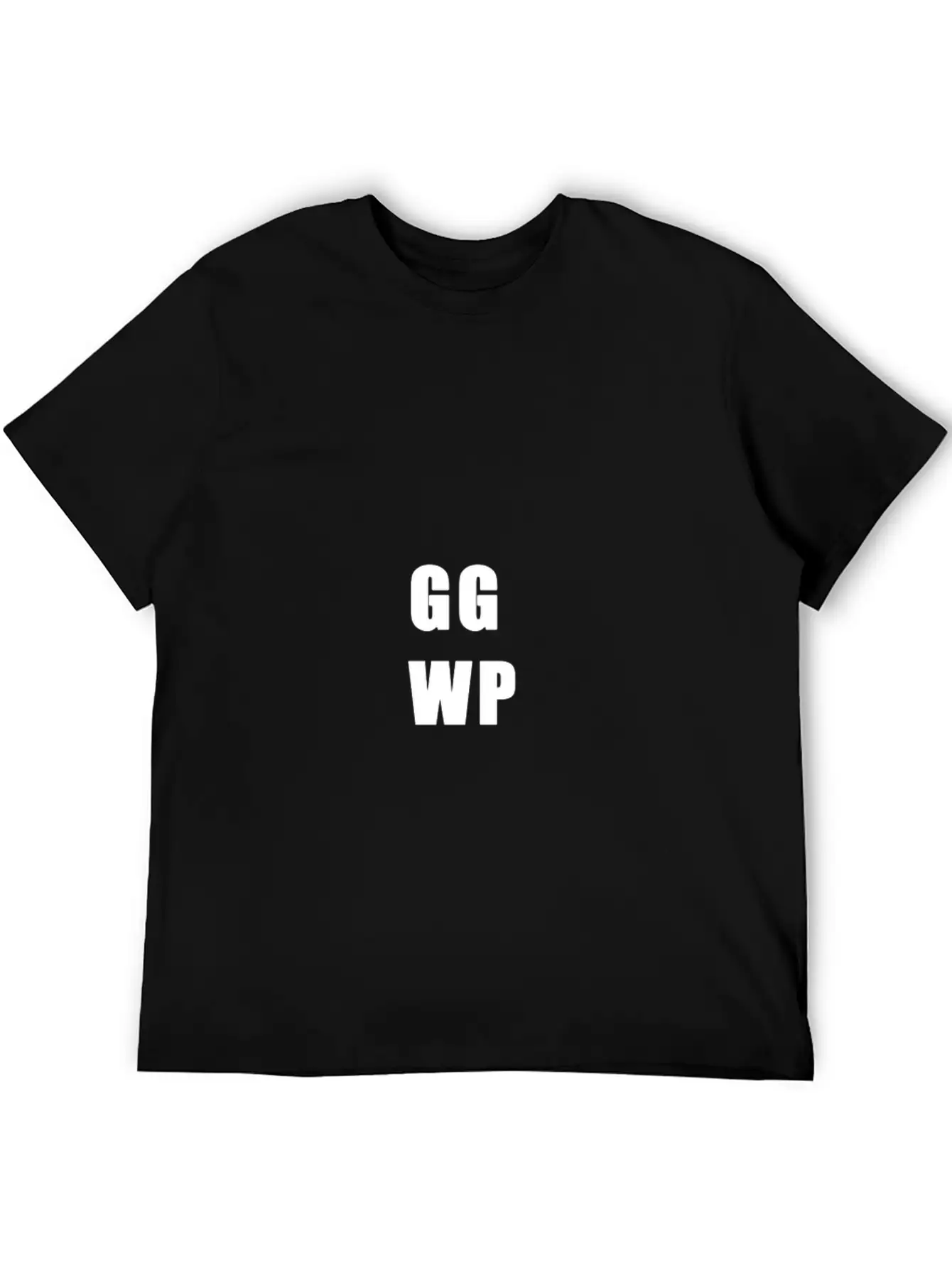 GG WP Weiss Unisex Casual T-Shirt – Clean Design For Daily Comfort