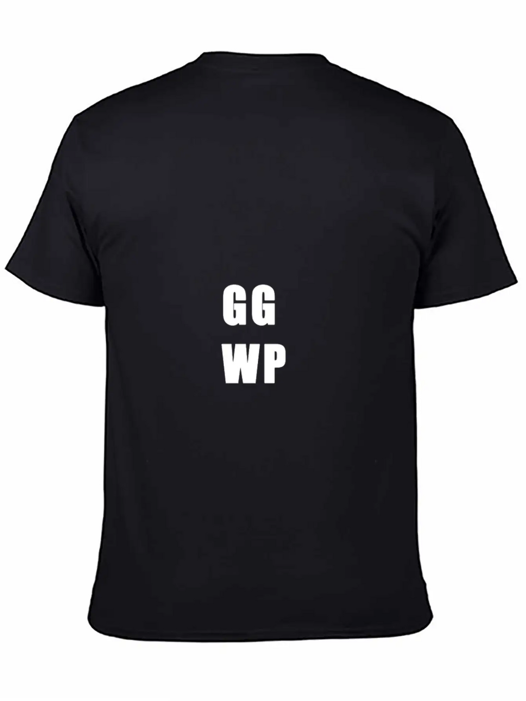 GG WP Weiss Unisex Casual T-Shirt – Clean Design For Daily Comfort