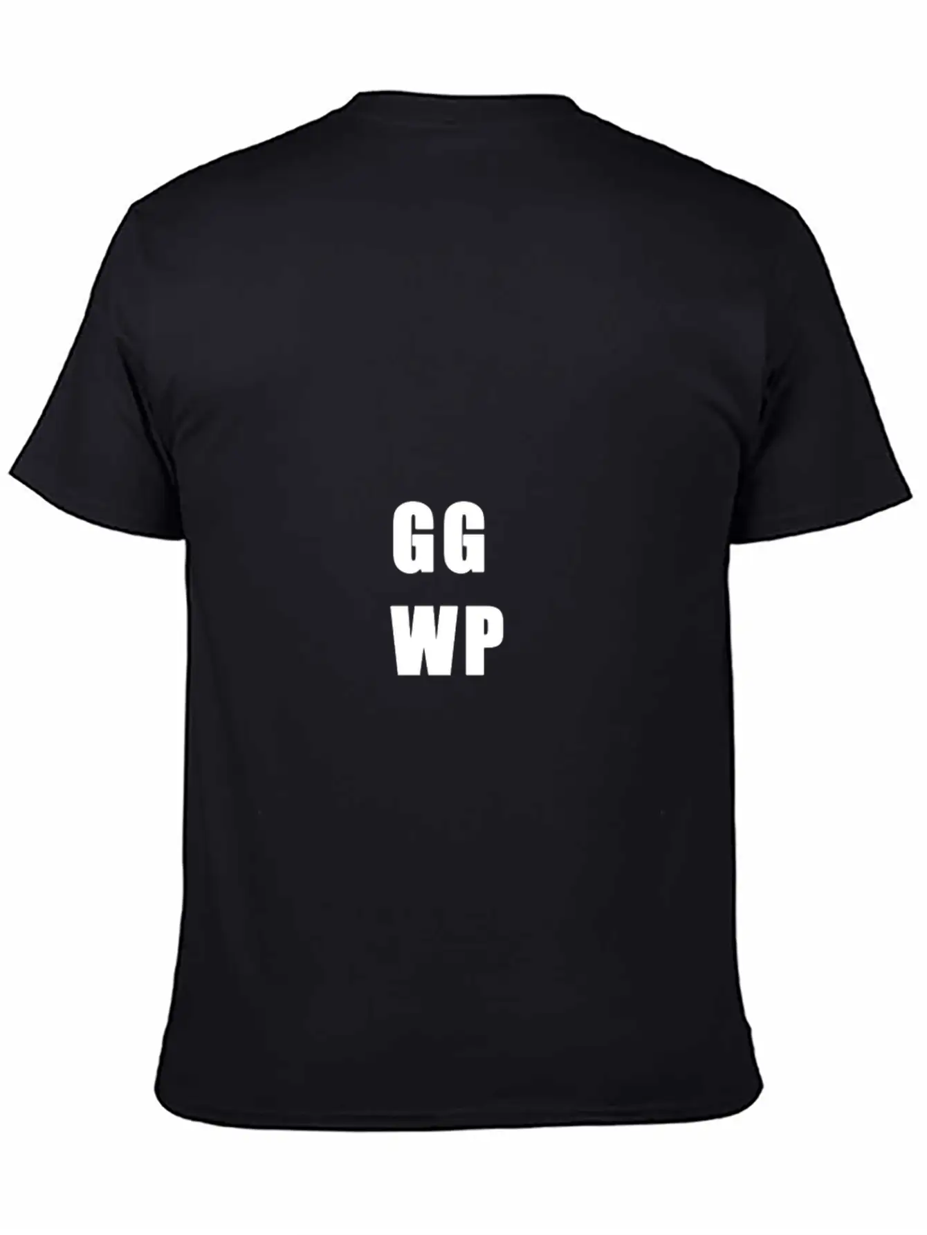 GG WP Weiss Unisex Casual T-Shirt – Clean Design For Daily Comfort