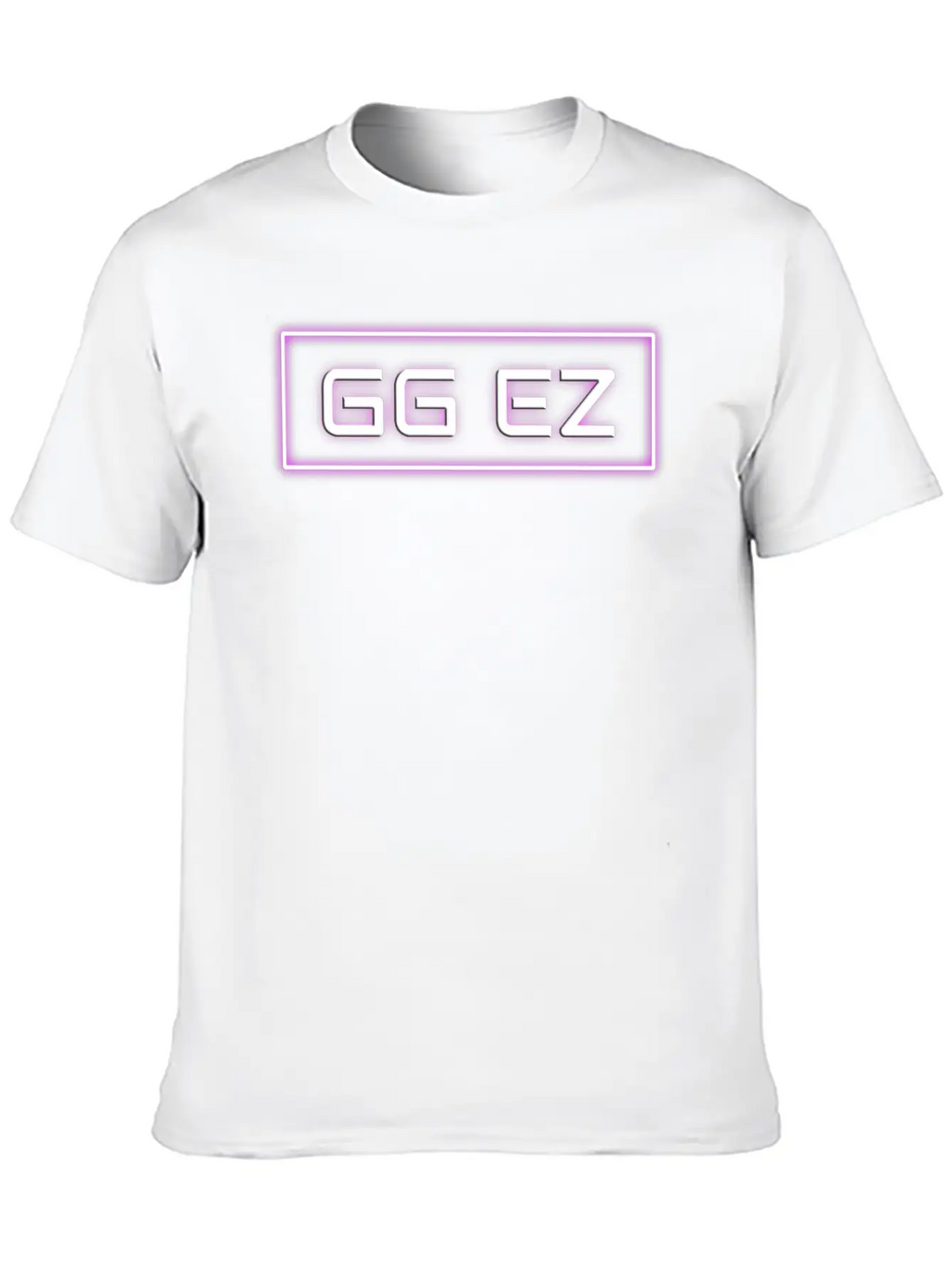 GGEZ Neon Pink Classic Fit Graphic Tee For Daily Comfort – Unisex Cotton Shirt