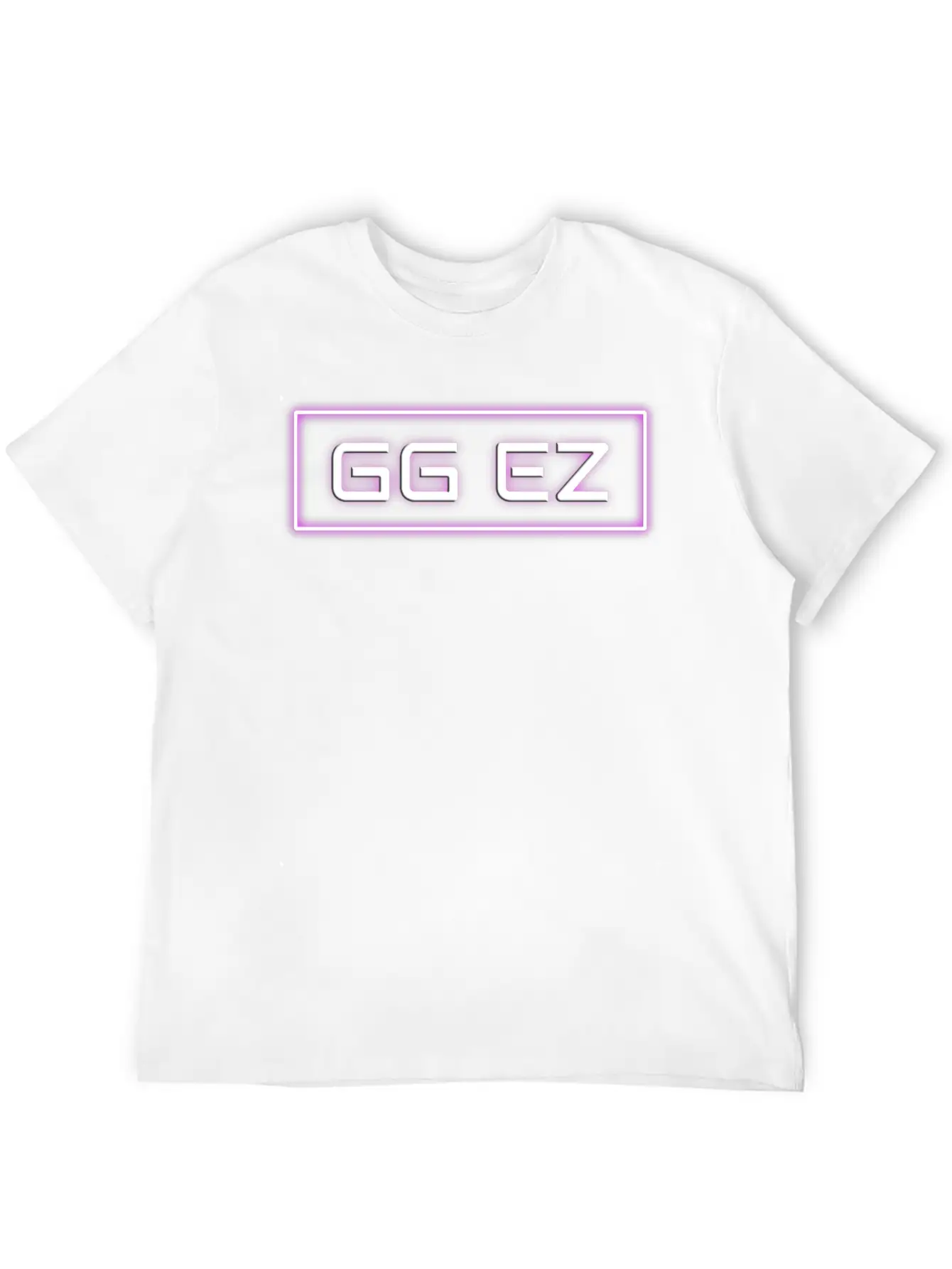 GGEZ Neon Pink Classic Fit Graphic Tee For Daily Comfort – Unisex Cotton Shirt