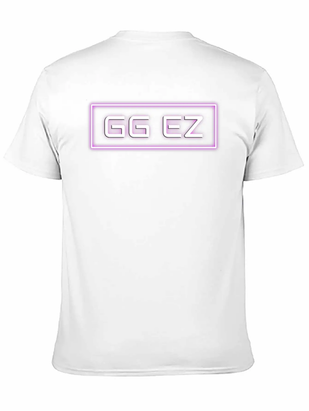 GGEZ Neon Pink Classic Fit Graphic Tee For Daily Comfort – Unisex Cotton Shirt