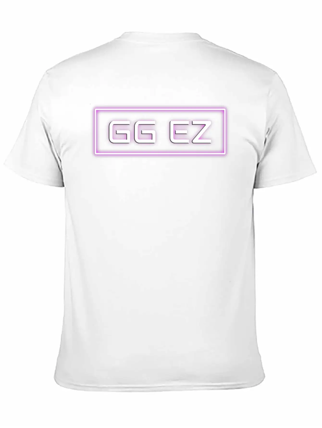 GGEZ Neon Pink Classic Fit Graphic Tee For Daily Comfort – Unisex Cotton Shirt