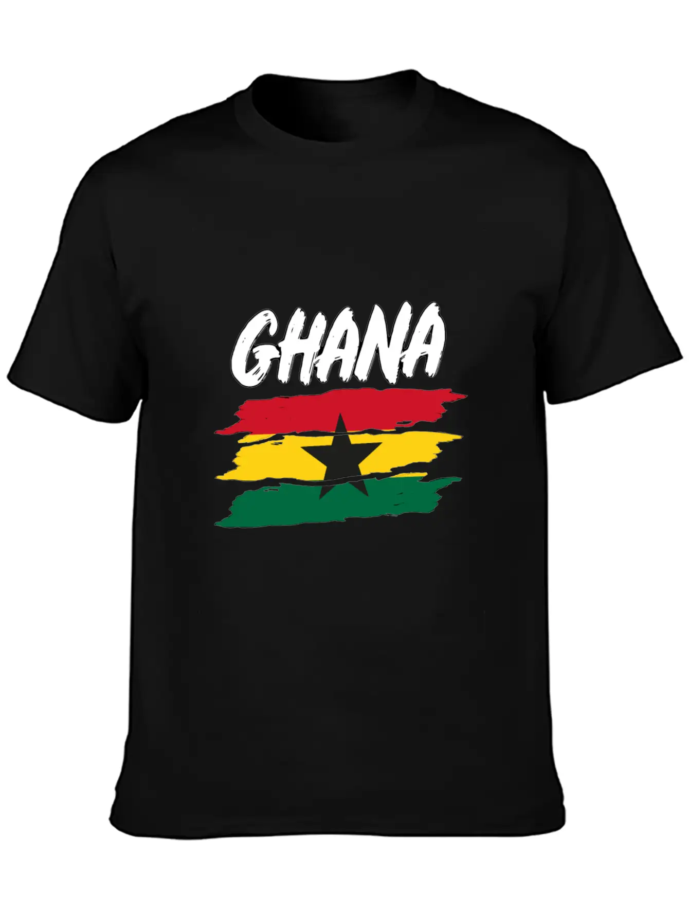 Ghana Flag Africa Ghanaian Flag Tee Gift Tee Classic Fit Graphic Tee For Daily Comfort – Unisex Cotton Shirt