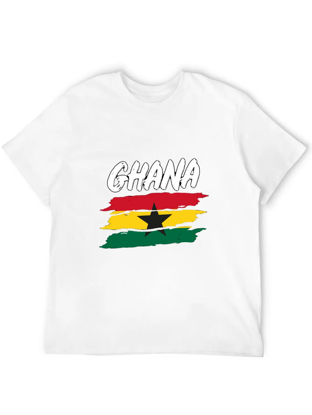 Ghana Flag Africa Ghanaian Flag Tee Gift Tee Classic Fit Graphic Tee For Daily Comfort – Unisex Cotton Shirt