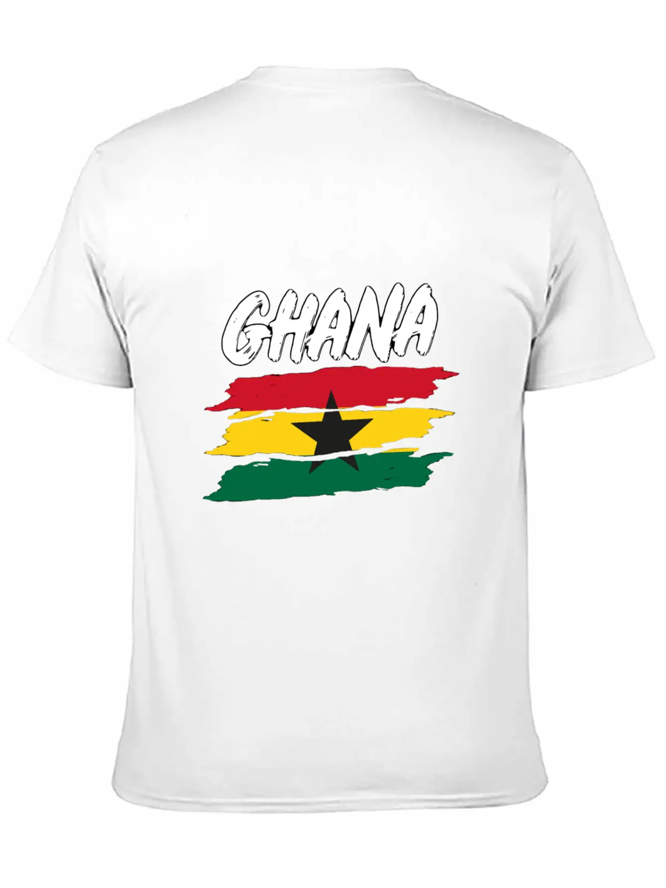 Ghana Flag Africa Ghanaian Flag Tee Gift Tee Classic Fit Graphic Tee For Daily Comfort – Unisex Cotton Shirt