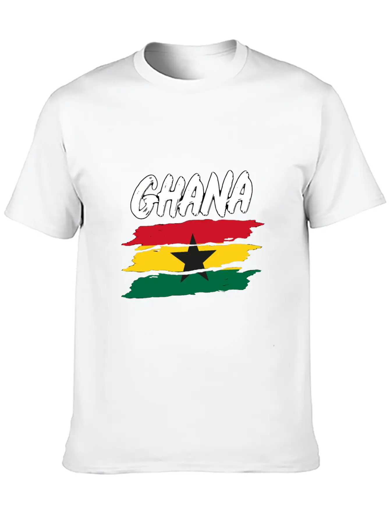 Ghana Flag Africa Ghanaian Flag Tee Gift Tee Classic Fit Graphic Tee For Daily Comfort – Unisex Cotton Shirt