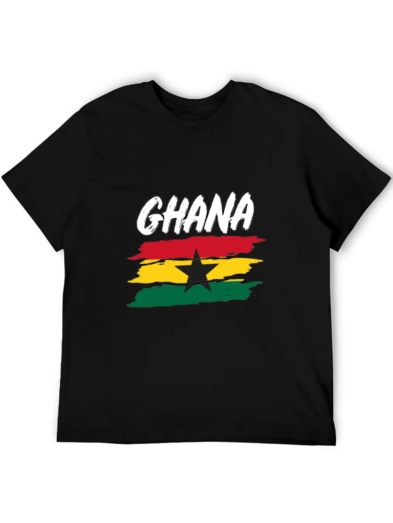 Ghana Flag Africa Ghanaian Flag Tee Gift Tee Classic Fit Graphic Tee For Daily Comfort – Unisex Cotton Shirt