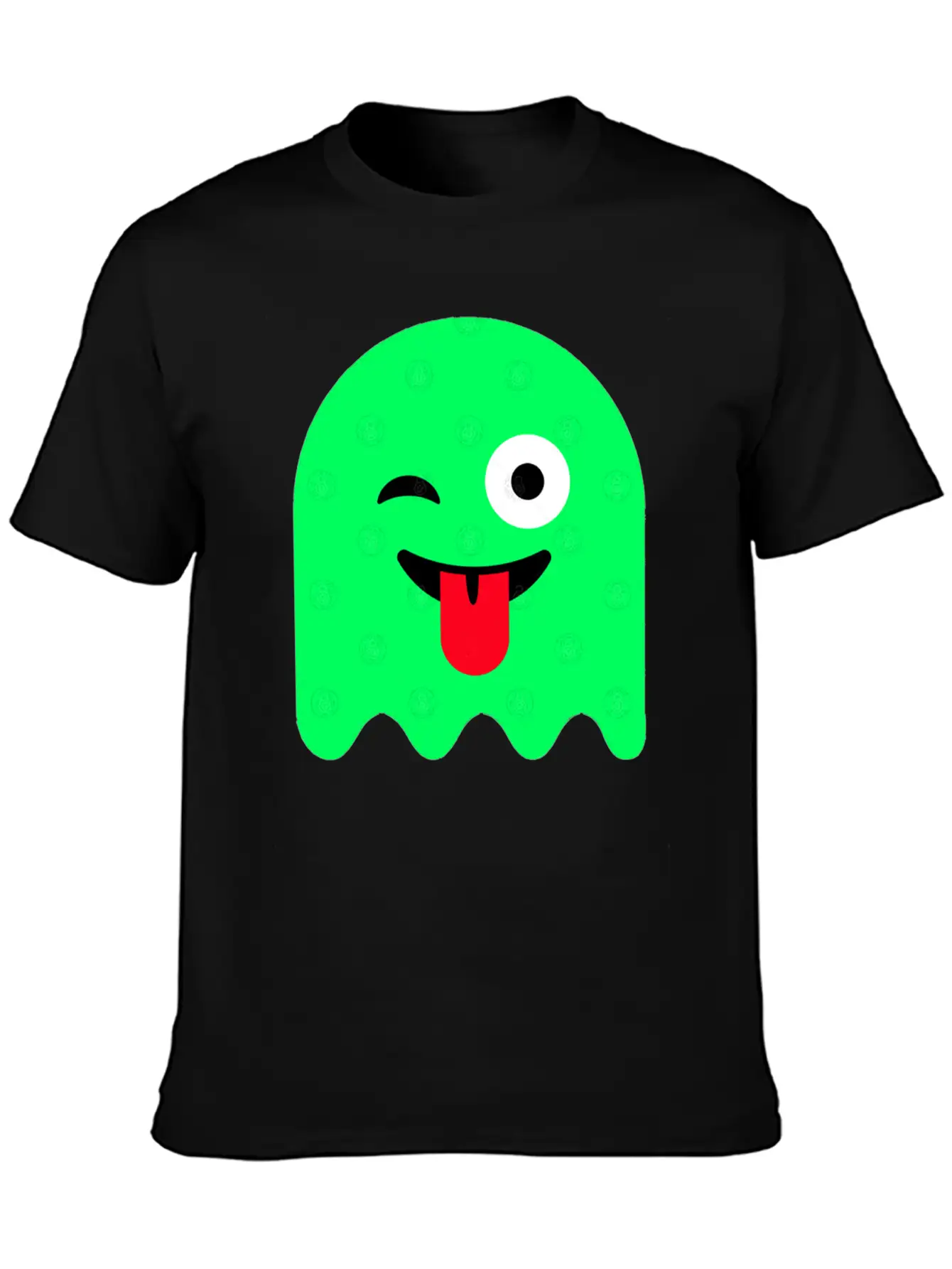 Ghost Green Glow Breathable Soft Cotton T-Shirt – Timeless Casual Look