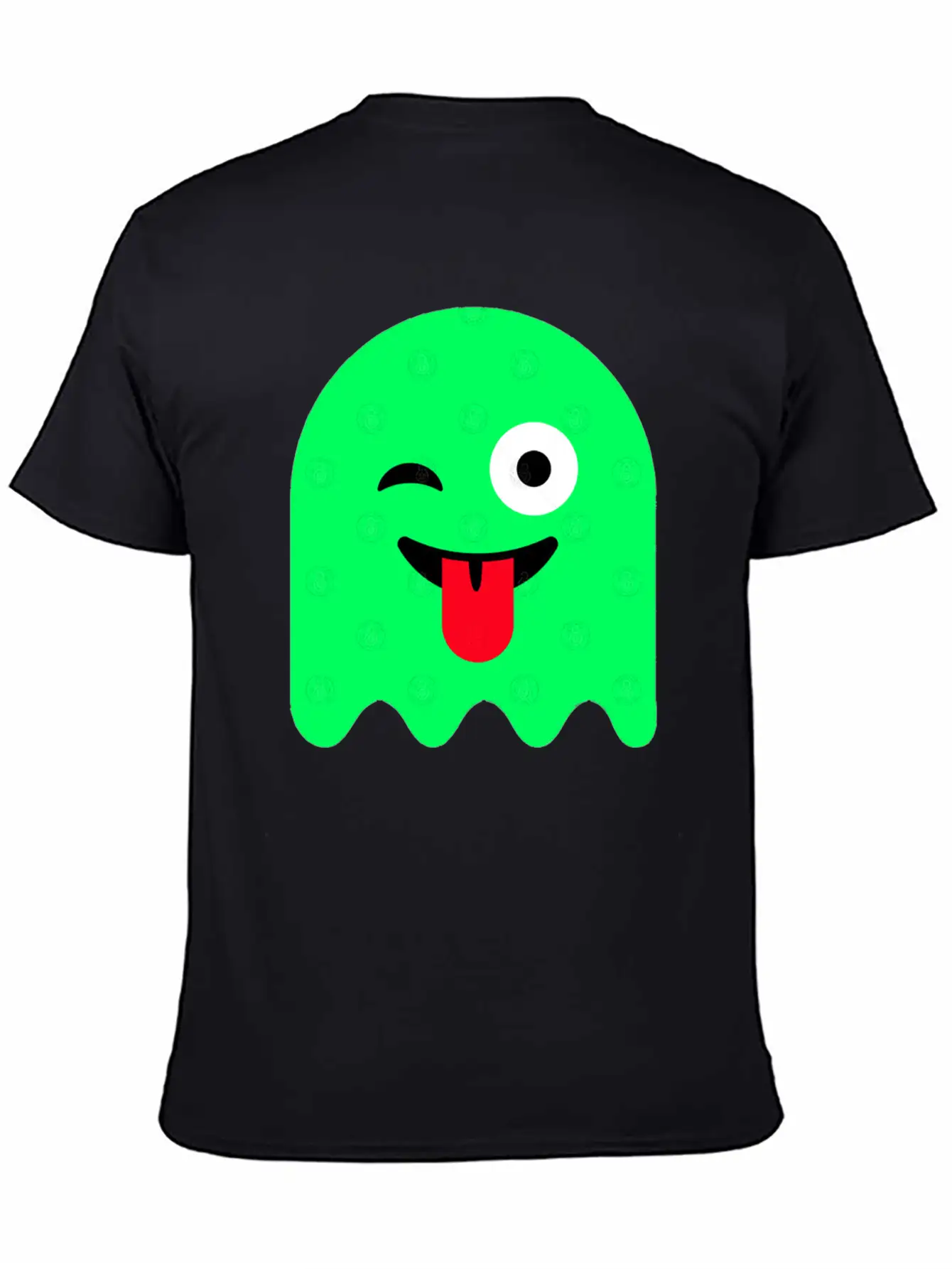 Ghost Green Glow Breathable Soft Cotton T-Shirt – Timeless Casual Look