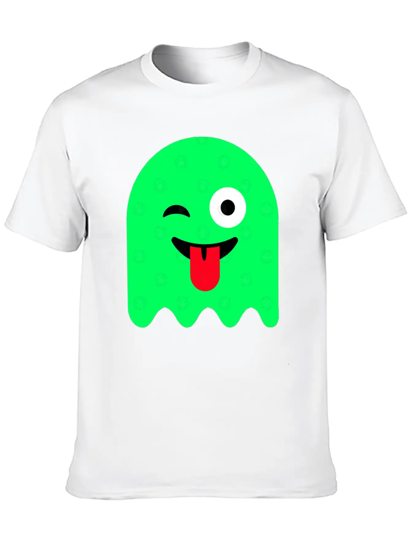Ghost Green Glow Breathable Soft Cotton T-Shirt – Timeless Casual Look