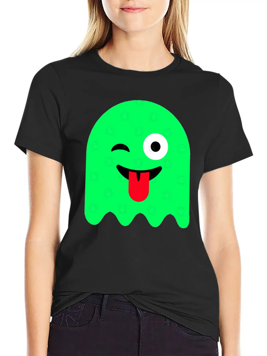Ghost Green Glow Breathable Soft Cotton T-Shirt – Timeless Casual Look
